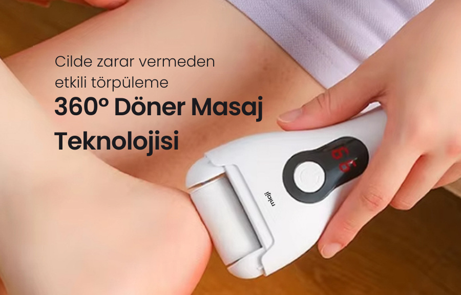 Mioji Mio GN5 Topuk Törpü Makinesi ile Pürüzsüz ve Bakımlı Ayaklar