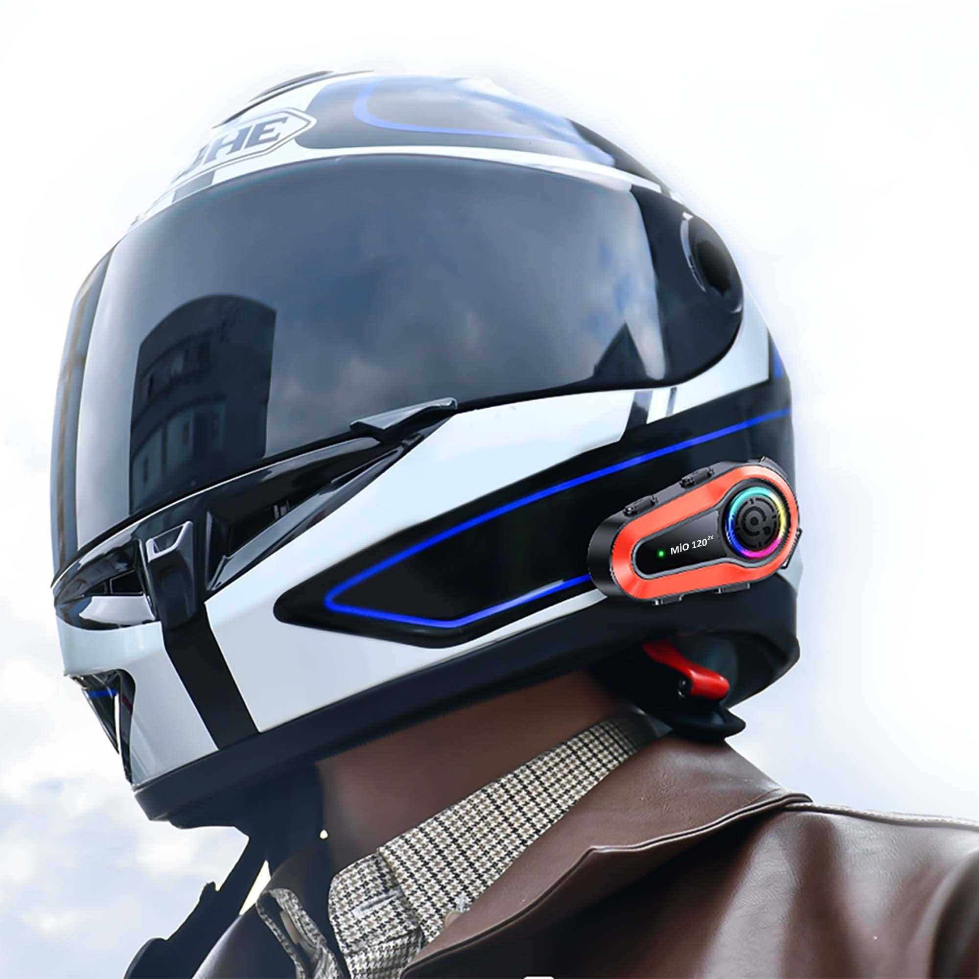 Mioji Mio 120 2X RGB İnterkom Kulaklık: Motosiklet Sürüşlerinde Kusursuz Bağlantı ve Eğlence