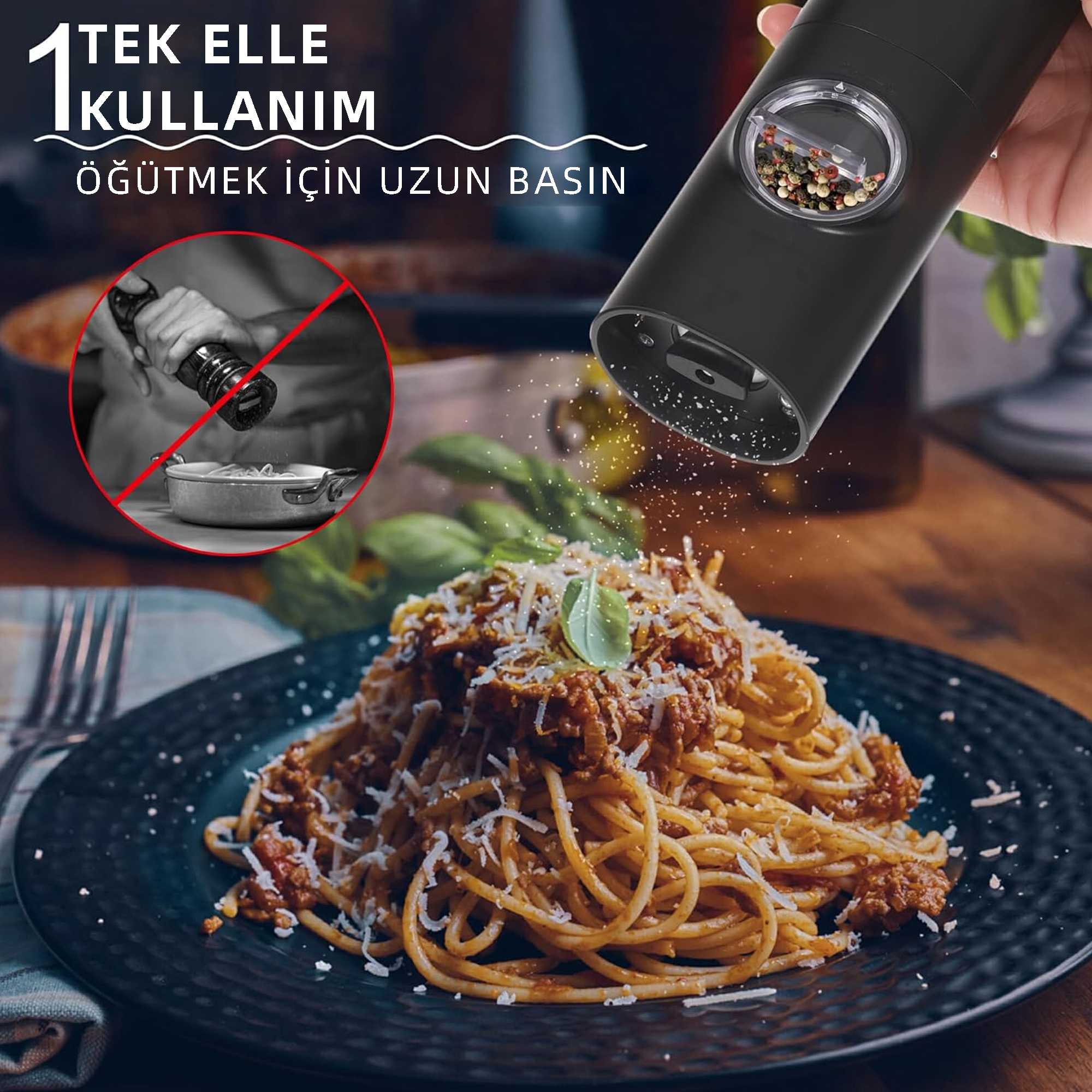 Mutfakta Stil ve Pratikliği Buluşturun. Mioji Mio SG2 Tuz Karabiber Değirmeni