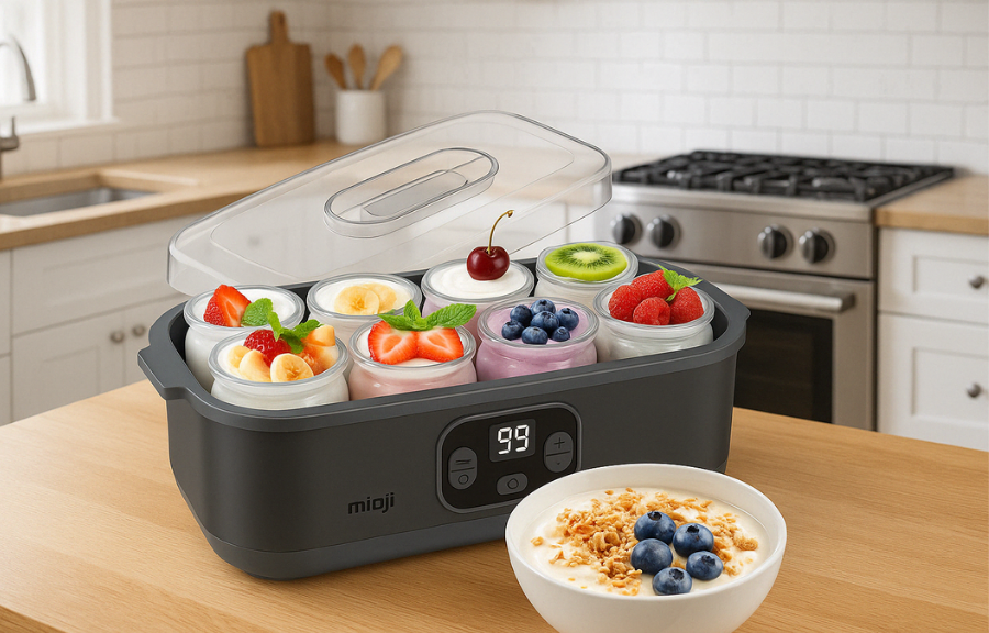 Mioji Mio YM8 Yoğurt & Kefir Yapma Makinesi: Bebekler İçin Doğal ve Katkısız Lezzet