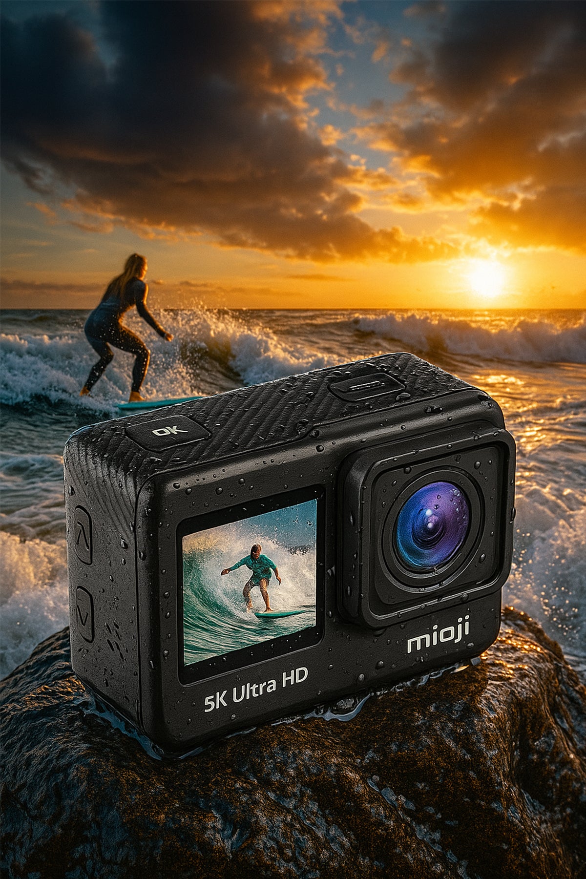 Action 12 Pro 5K 30FPS 24MP Aksiyon Kamerası