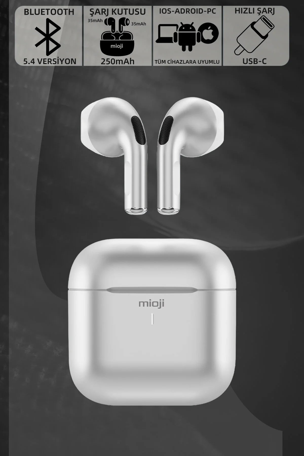 Airbuds Pro 2 Bluetooth Kulaklık Gümüş