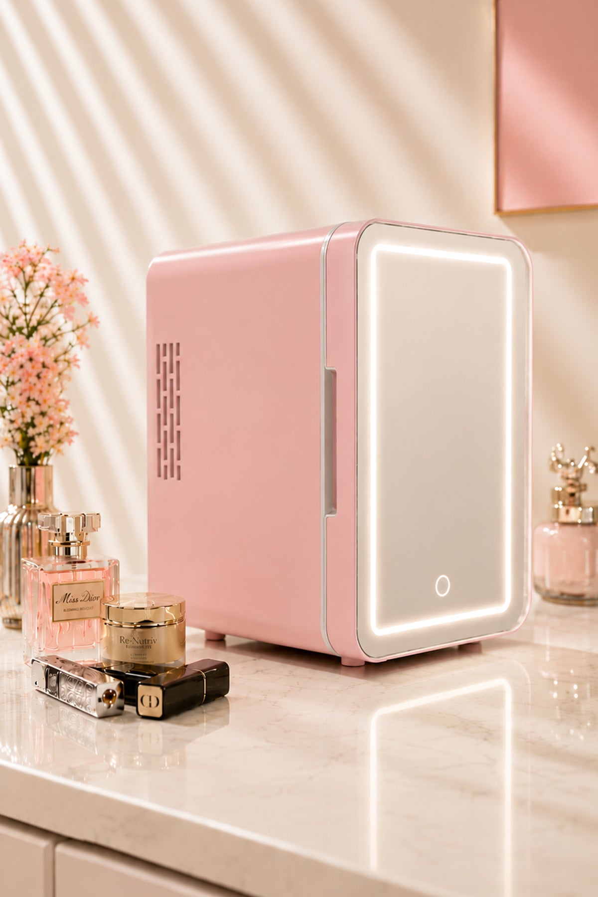 Mioji 212 Kozmetik Dolabı Pembe