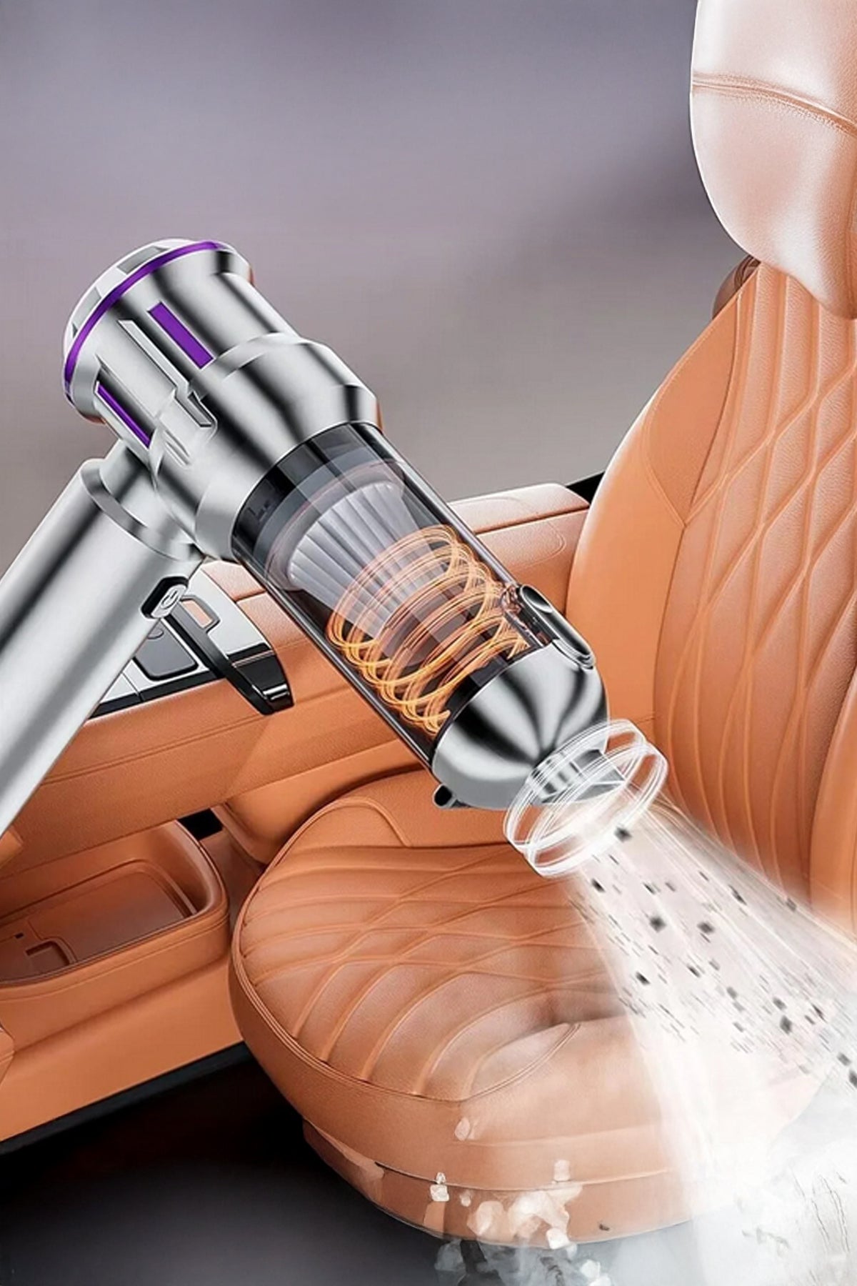 Mio 8 Plus Şarjlı Süpürge Gümüş