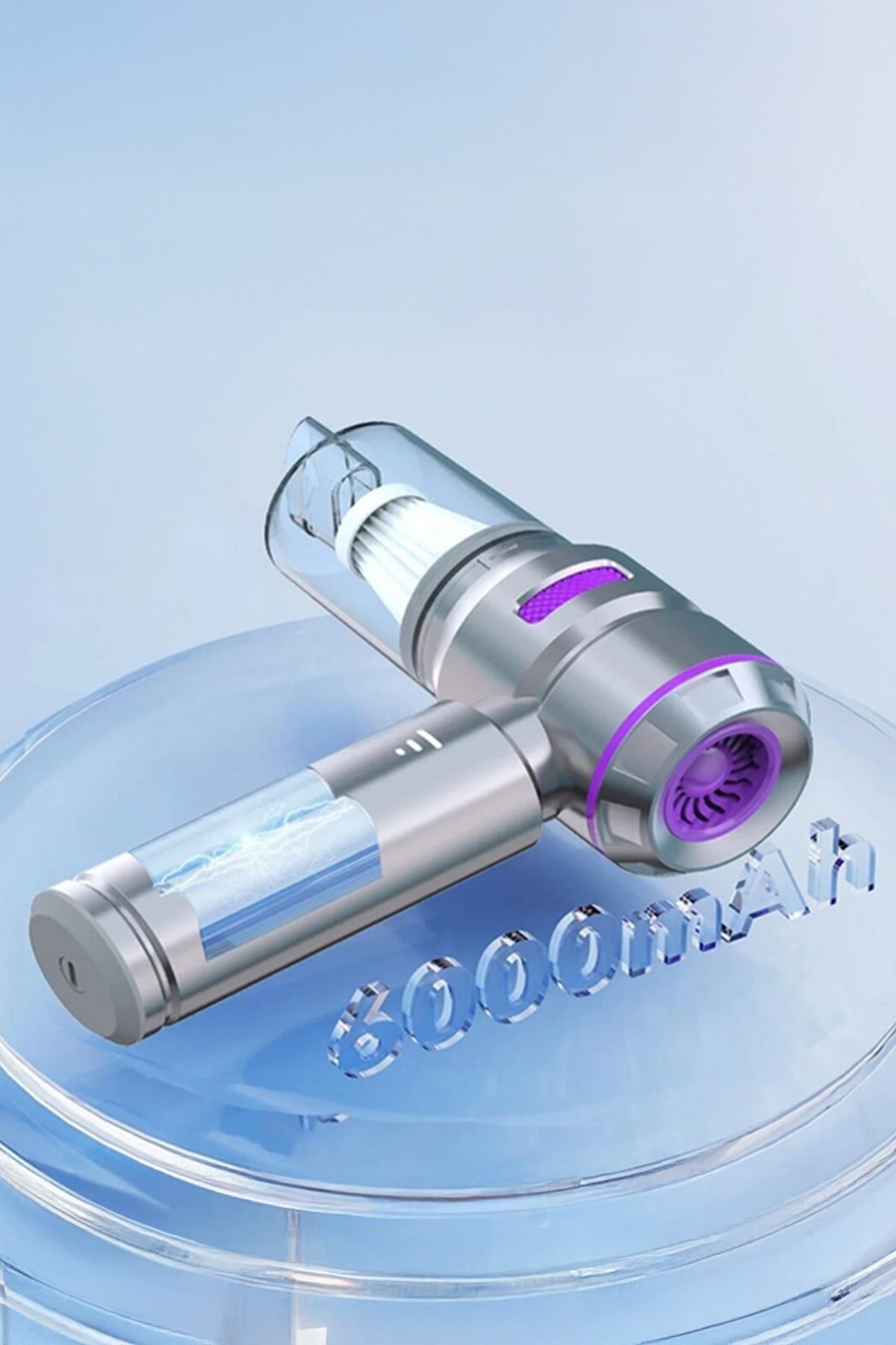 Mio 8 Plus Şarjlı Süpürge Gümüş