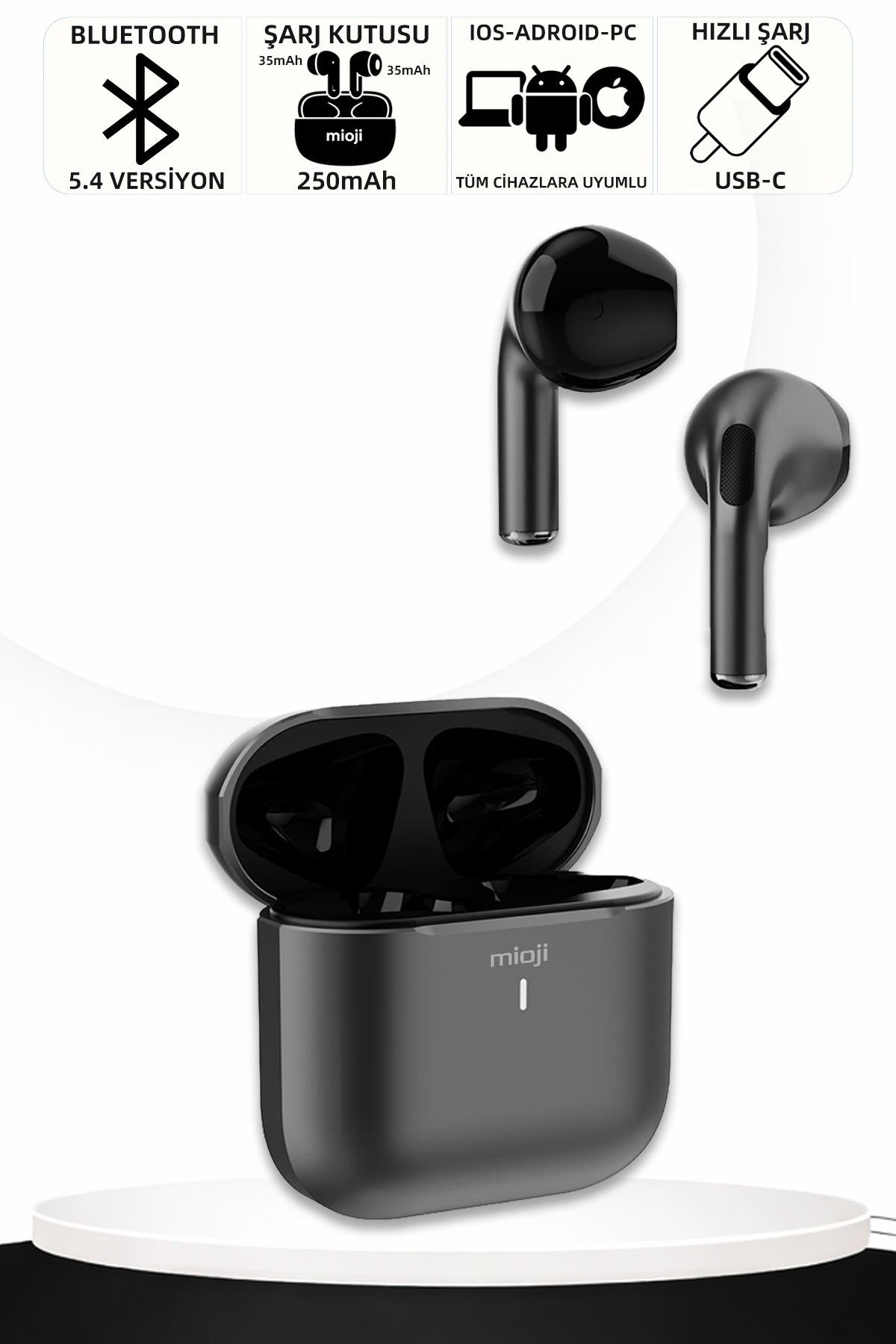 Airbuds Pro 2 Bluetooth Kulaklık Siyah