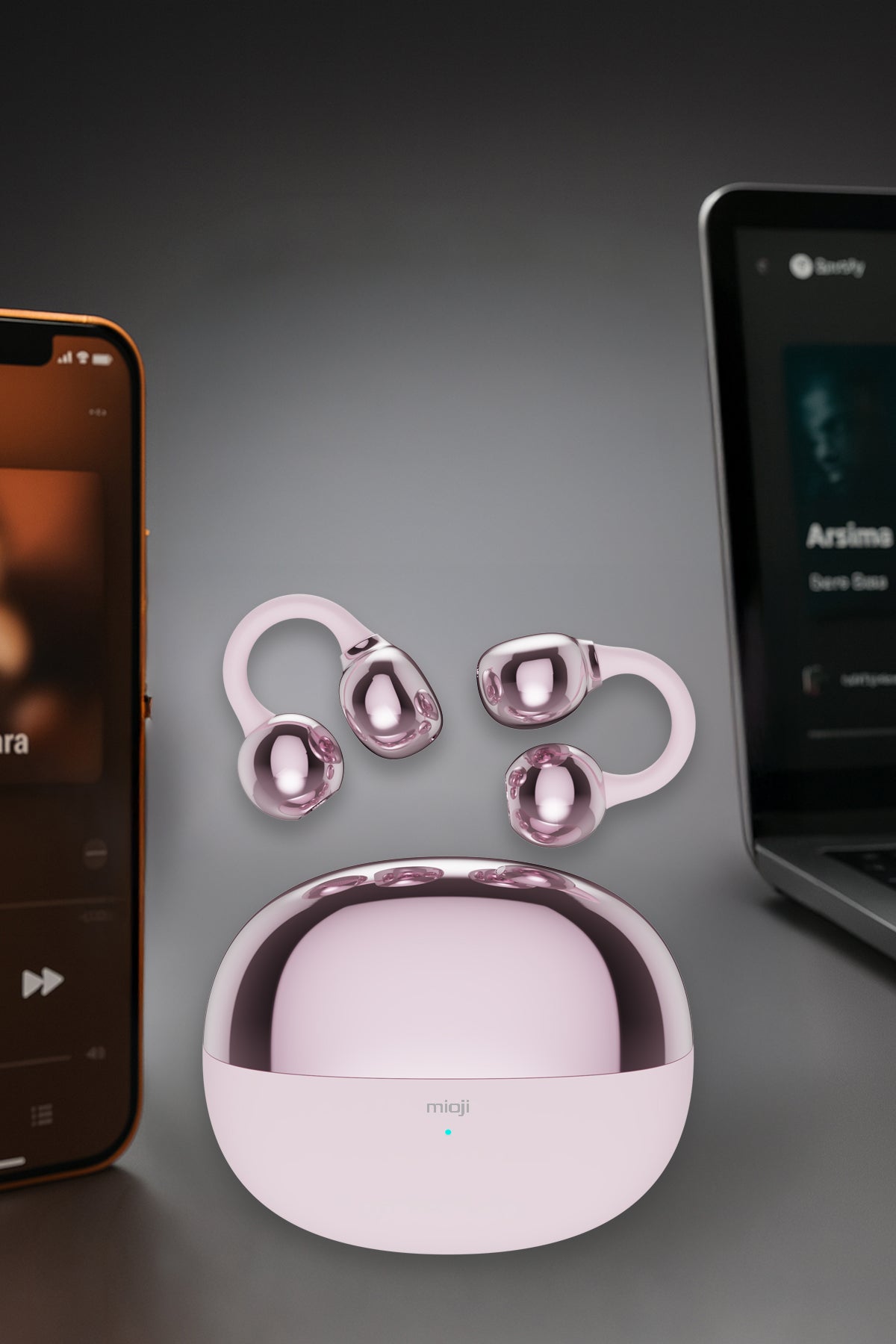 Mioji Airbuds 2 Bluetooth Kulaklık Pembe