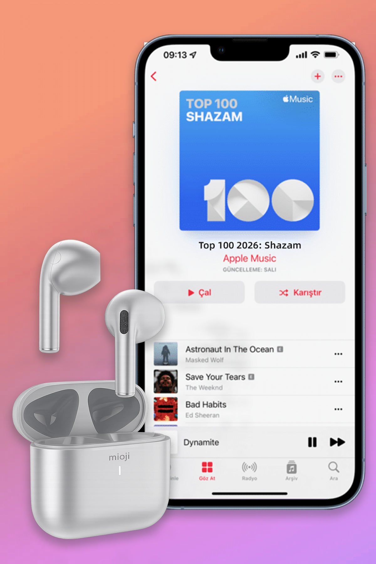 Airbuds Pro 2 Bluetooth Kulaklık Gümüş