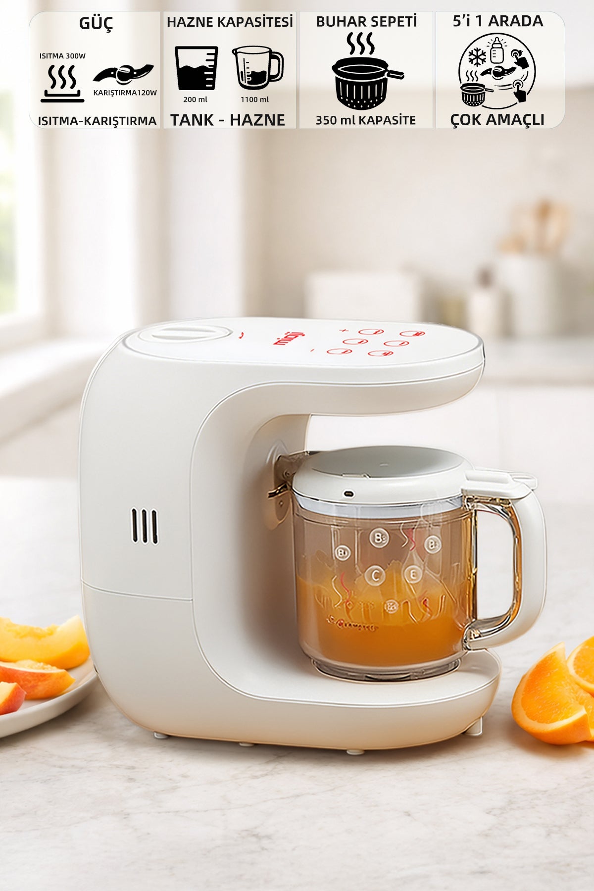 Baby Mix1 Bebek Maması Buharlı Pişirici