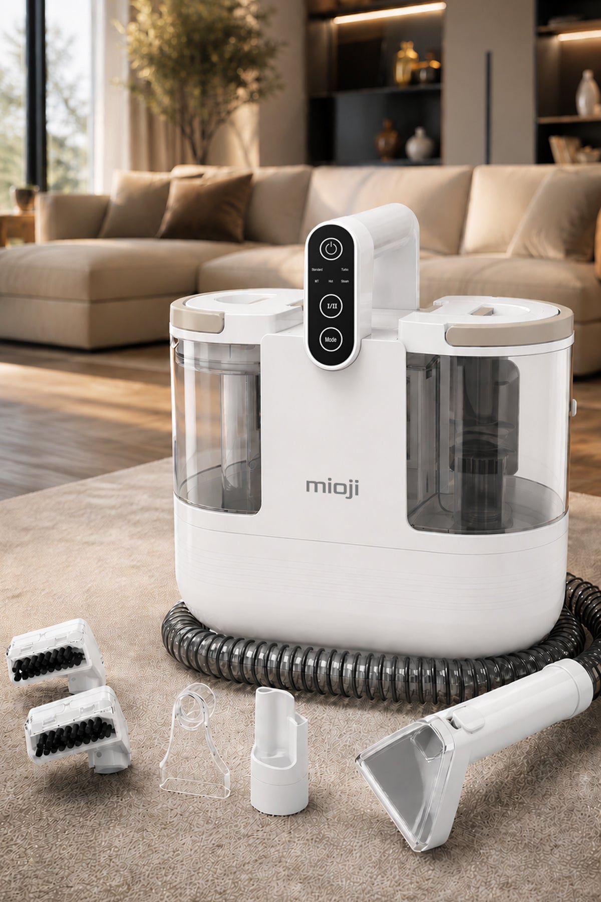Mioji CN10 Pro Buharlı Halı ve Koltuk Yıkama Makinesi