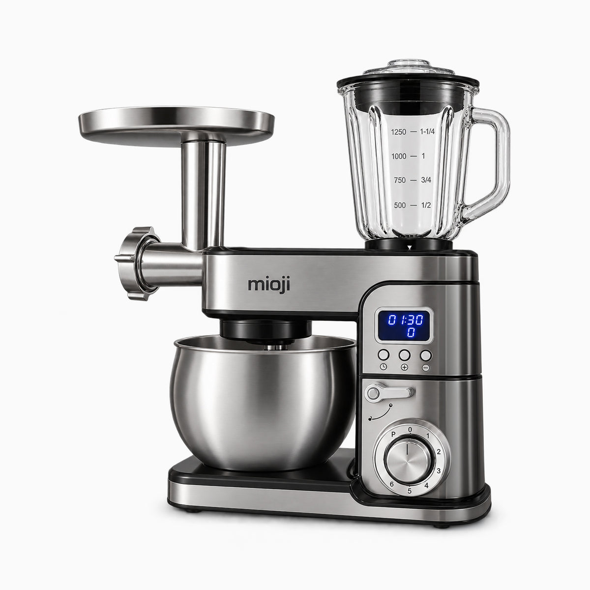 Mioji MX10 6L 1500W İnox 3'ü 1 Arada Mutfak Şefi