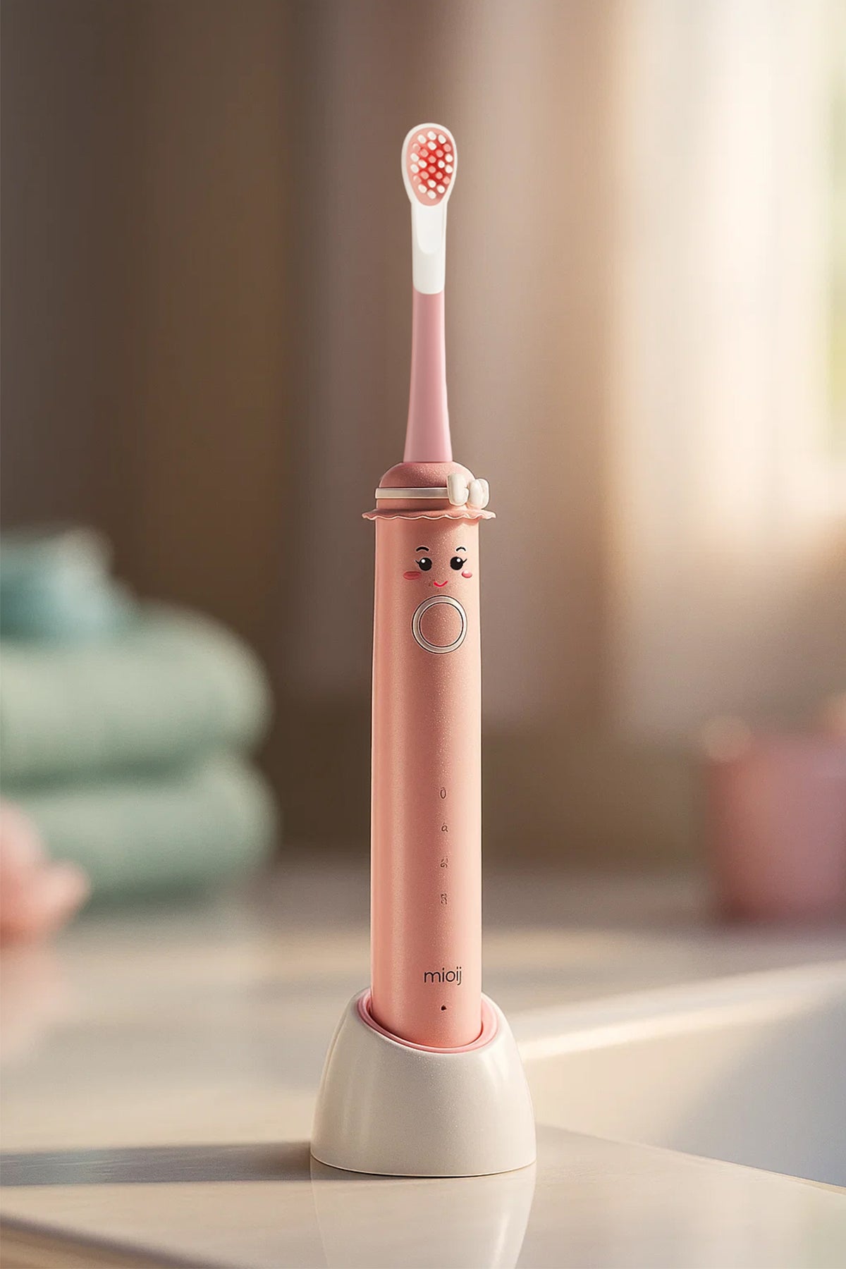 Mioji Oral B2 Kids Care Diş Fırçası Pembe