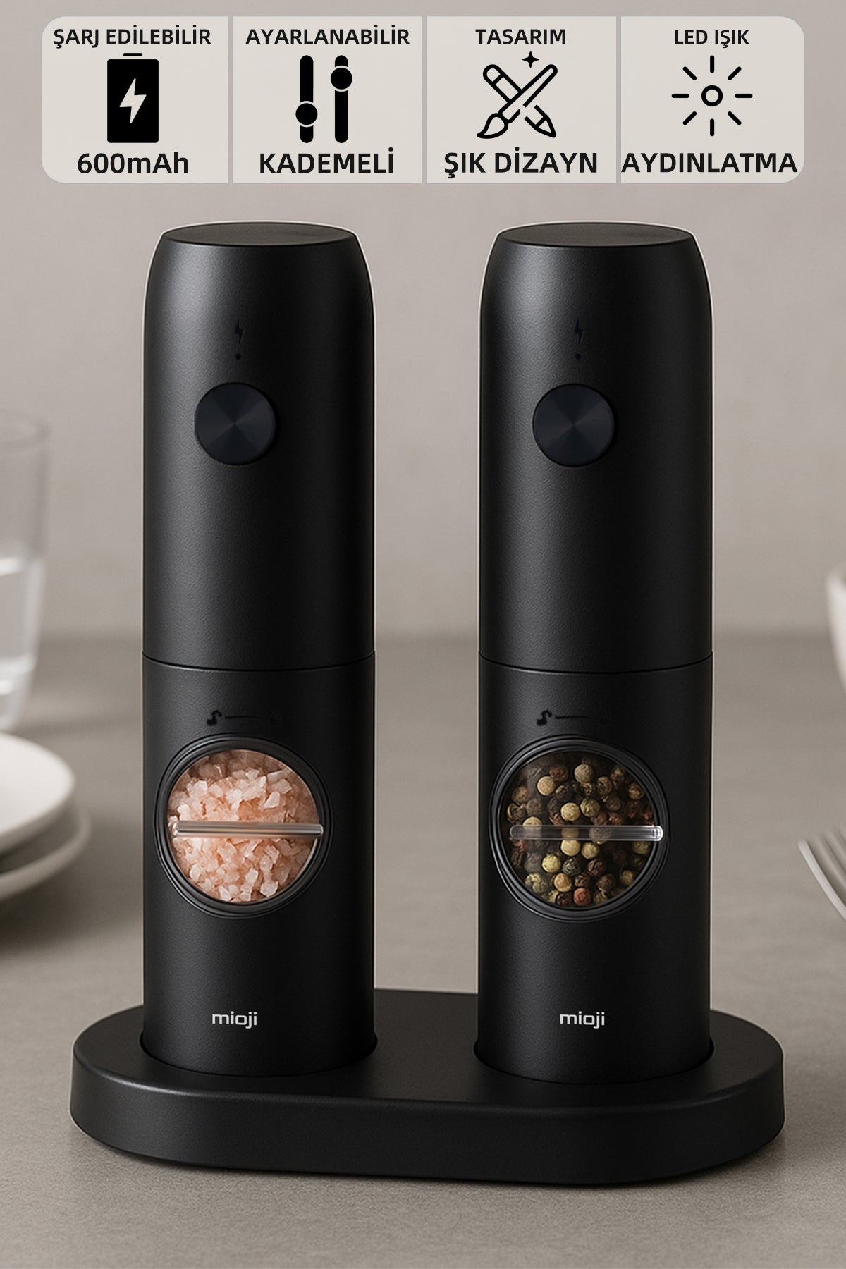 Mio SG2 Tuz Karabiber Değirmeni