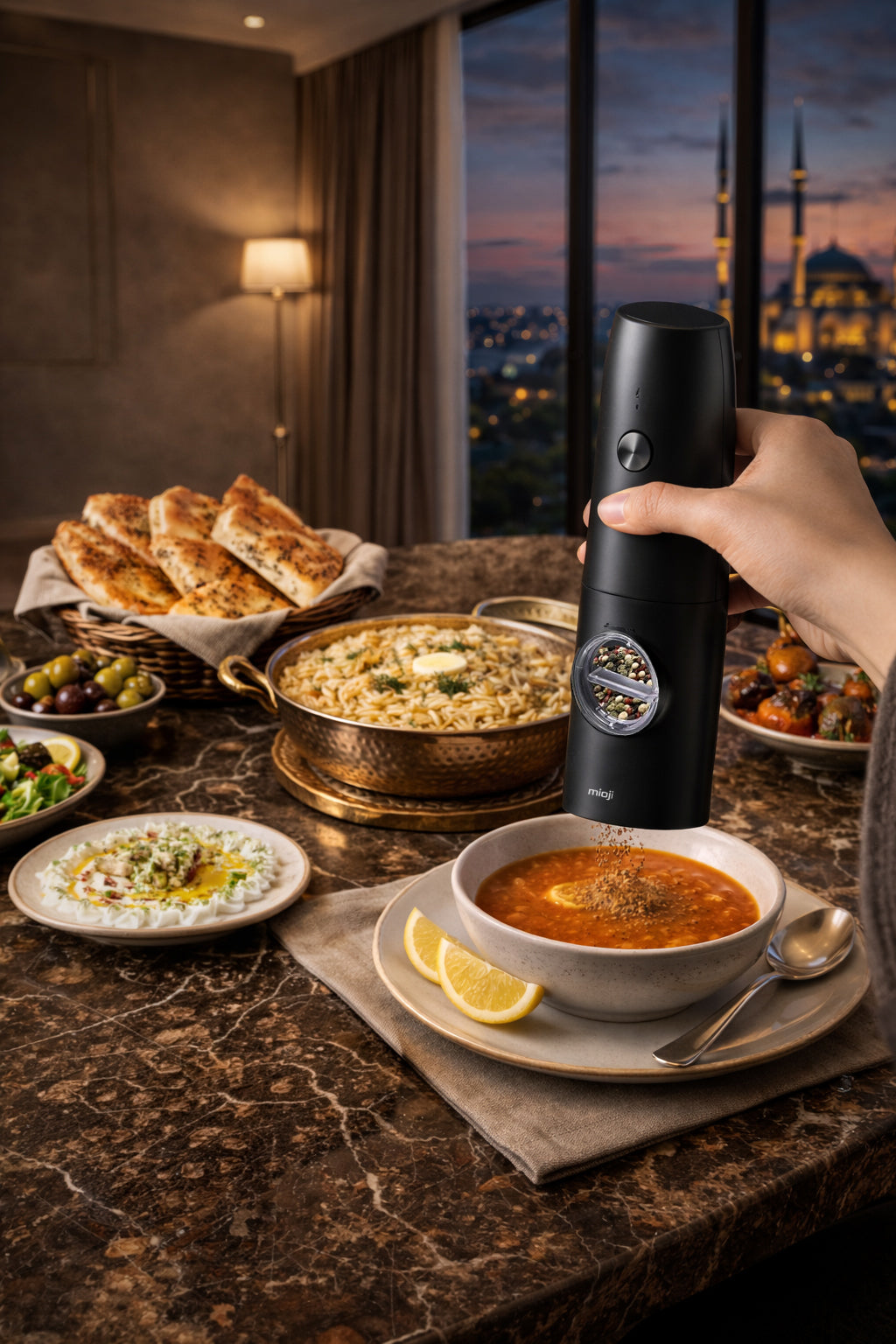 Mio SG2 Tuz Karabiber Değirmeni