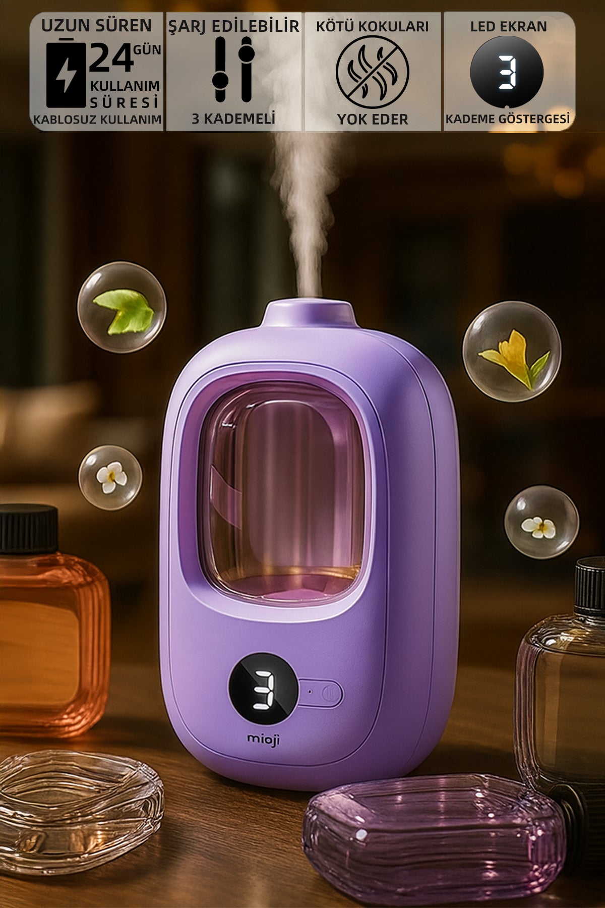 Mio Smell 2x Oda Koku Makinesi Mor