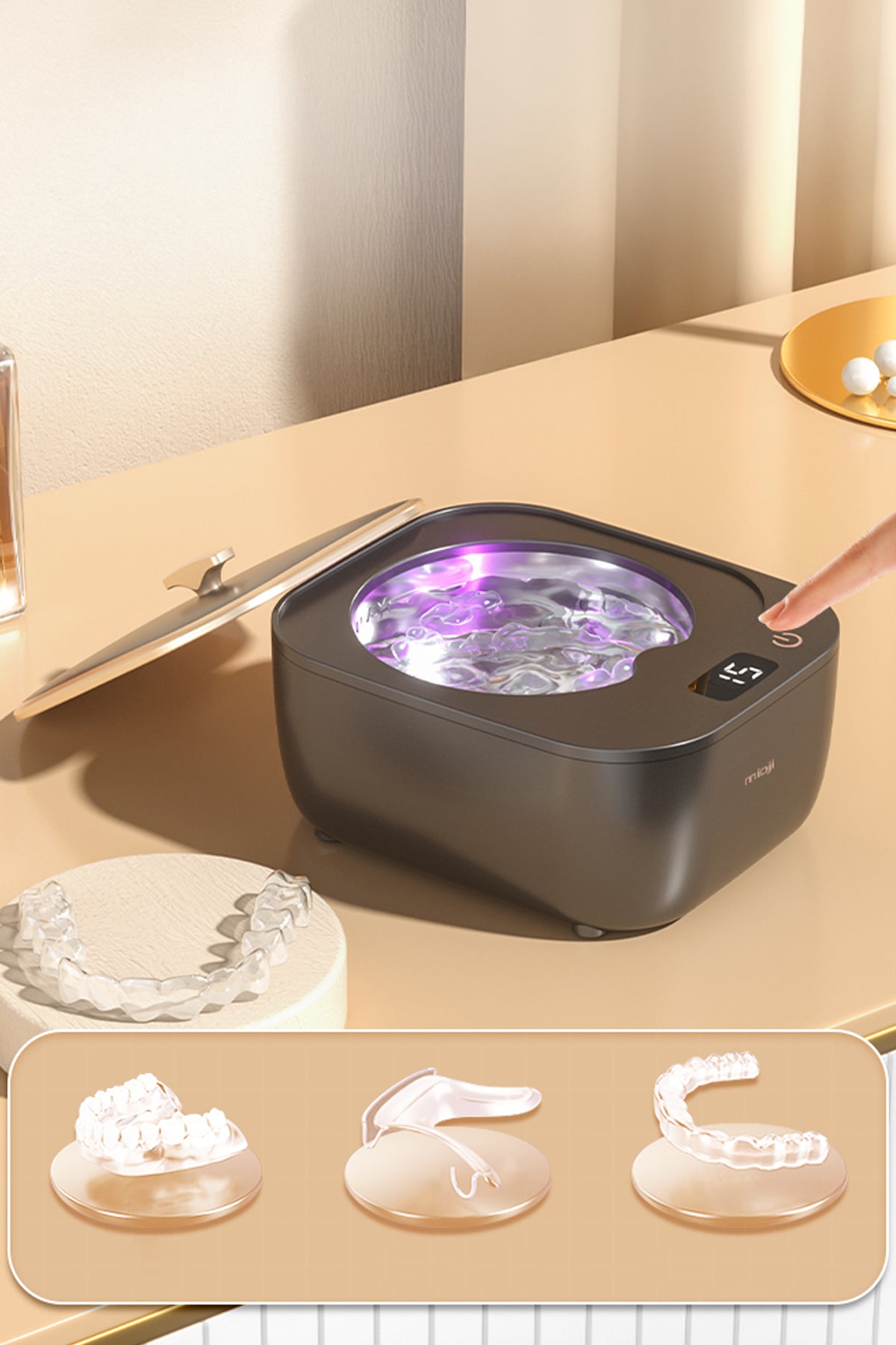 Mio UV2C Takma Diş Temizlik Cihazı Siyah