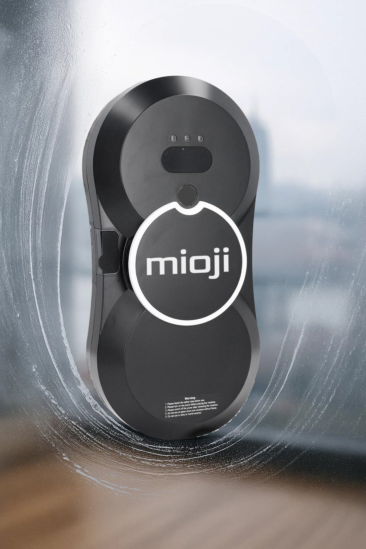 Mioji VLR2 Cam Temizleme Robotu Siyah