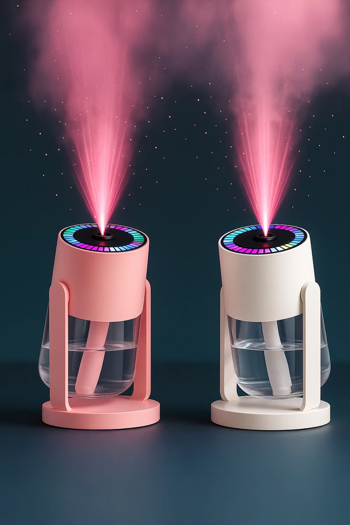Mioji Mio AH8 RGB 280ml Hava Nemlendirici Pembe