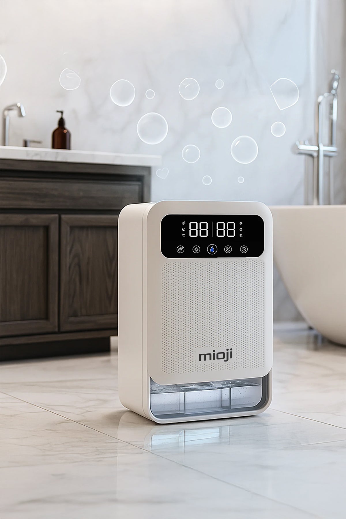 Mioji 30NEC Pro Nem Alma ve İyon Hava Temizleme Cihazı Beyaz