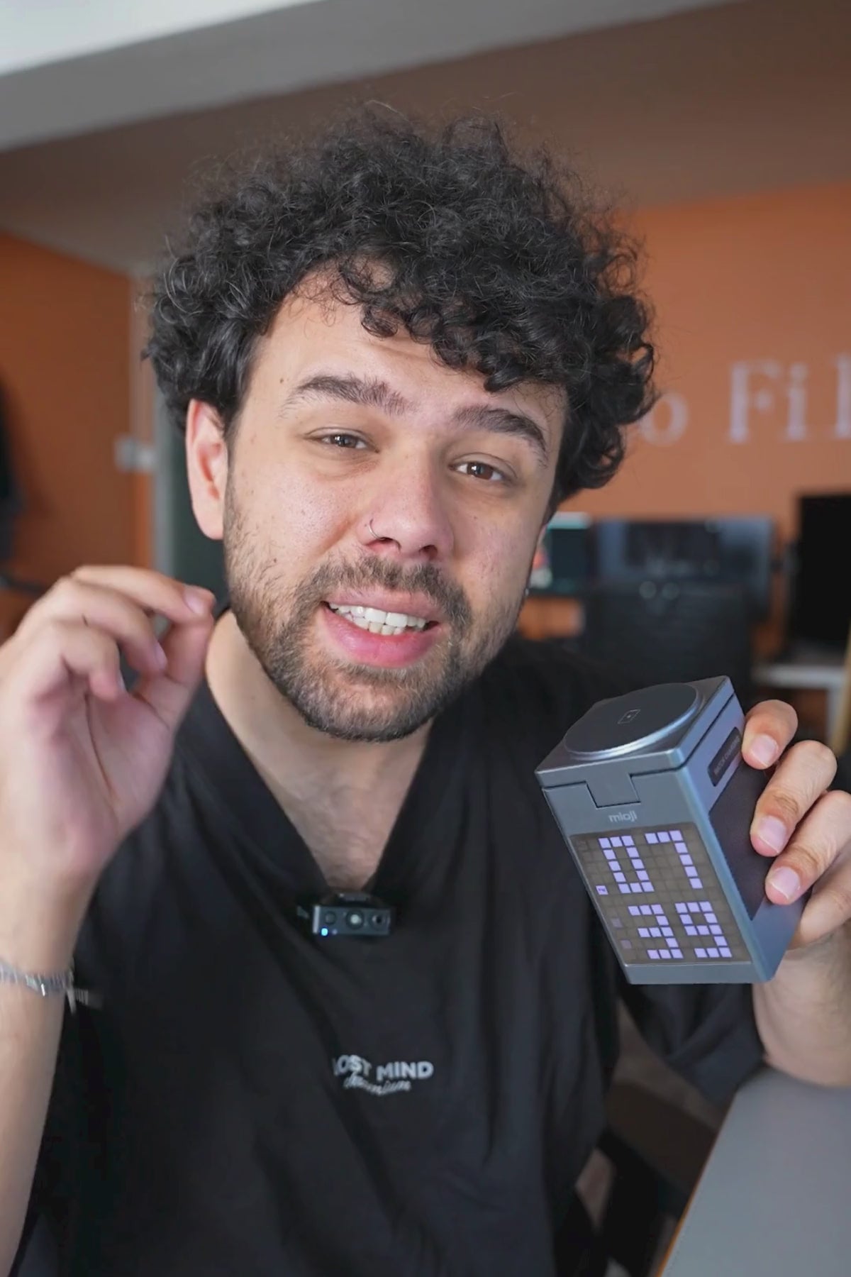 Mio Cube 5 Kablosuz Telefon Tutucu Siyah