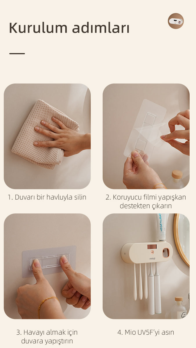 Mioji Mio UV5F Duvar Sticker (1 Adet)