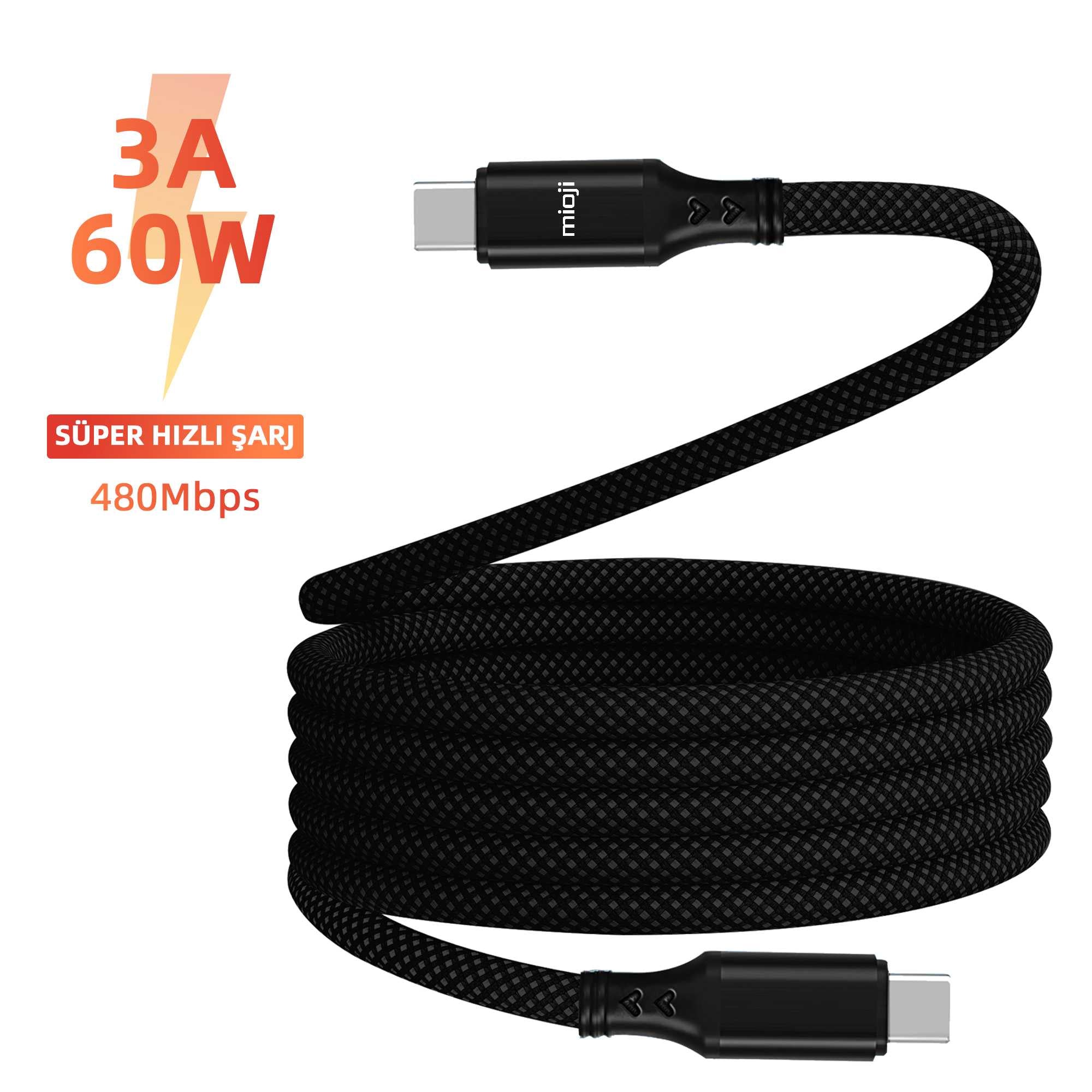 Mioji Mio SC1000 Hızlı Şarj ve Data Kablosu: Mıknatıslı Tasarım ile Dağınıklığa Son!
