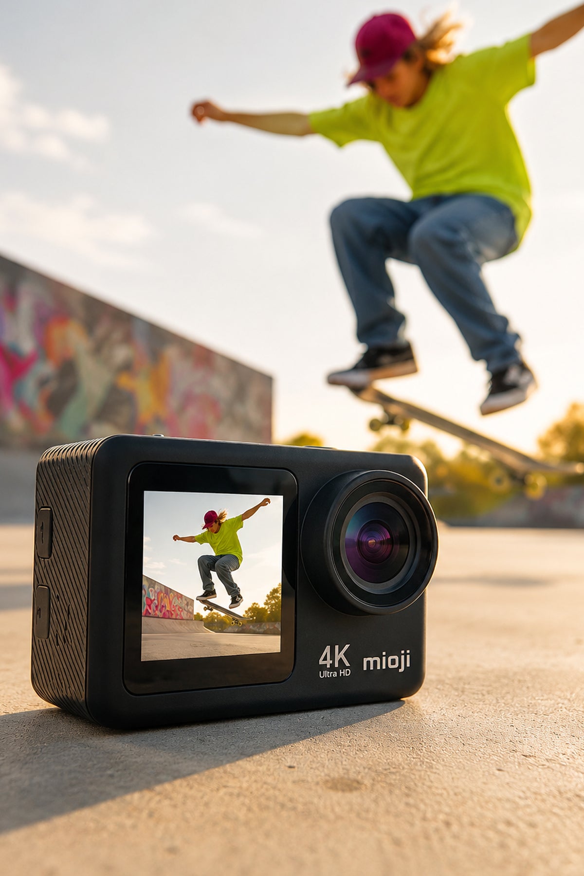 Mioji Action 12X 4K 60FPS 20MP Aksiyon Kamerası