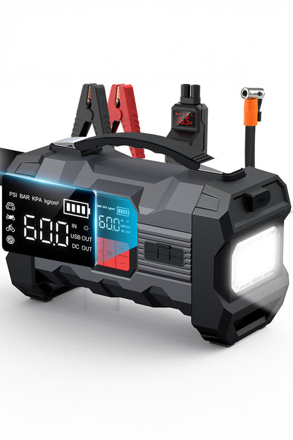 Mio 20 Pro 4000A 32000mAh Akü Takviye+Hava Pompası+LED Fener+Powerbank