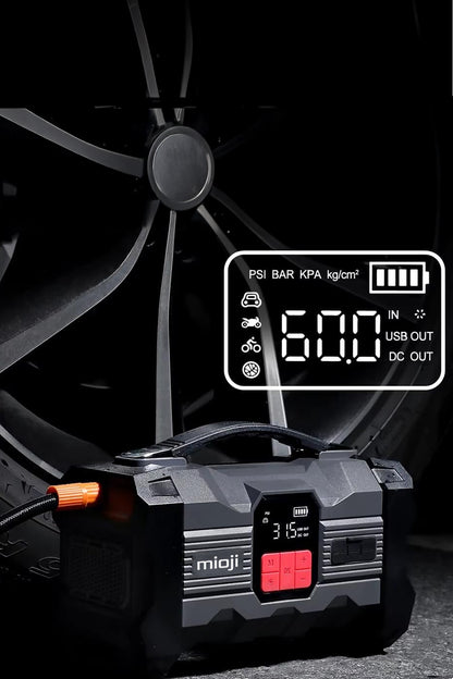 Mio 20 Pro 4000A 32000mAh Akü Takviye+Hava Pompası+LED Fener+Powerbank