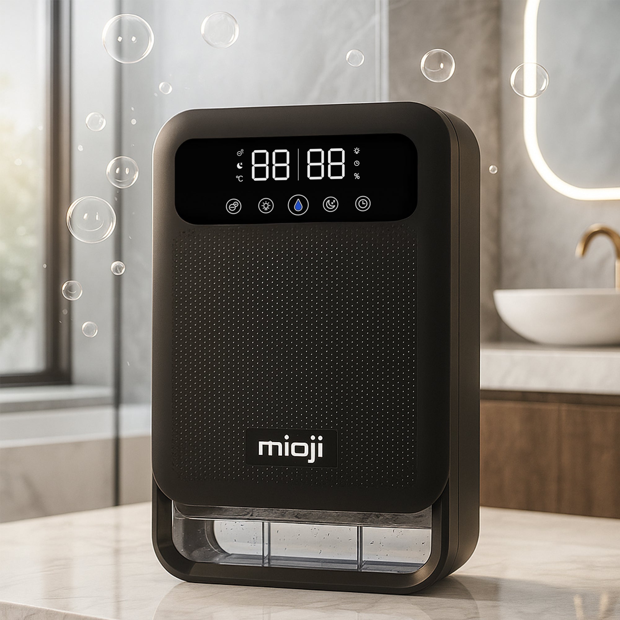 Mioji Mio 30NEC Pro Nem Alma ve İyon Hava Temizleme Cihazı Siyah