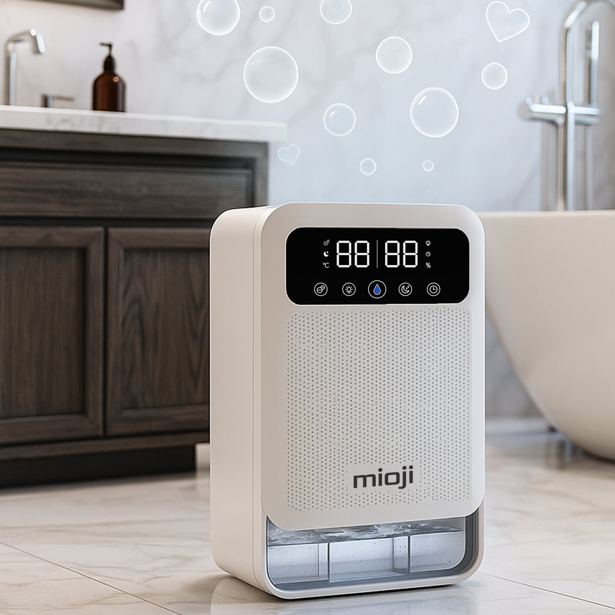 Mioji Mio 30NEC Pro Nem Alma ve İyon Hava Temizleme Cihazı Beyaz