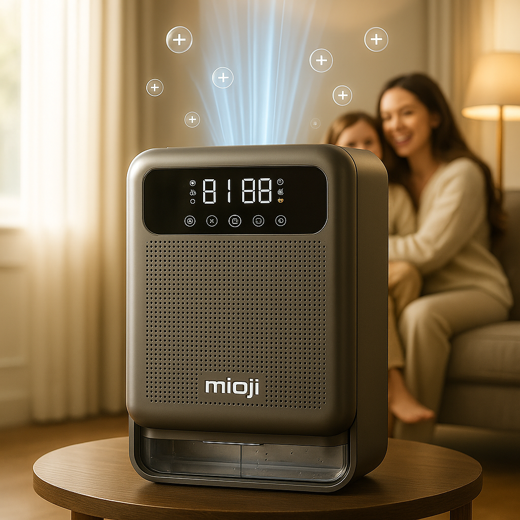 Mioji Mio 30NEC Pro Nem Alma ve İyon Hava Temizleme Cihazı Silver