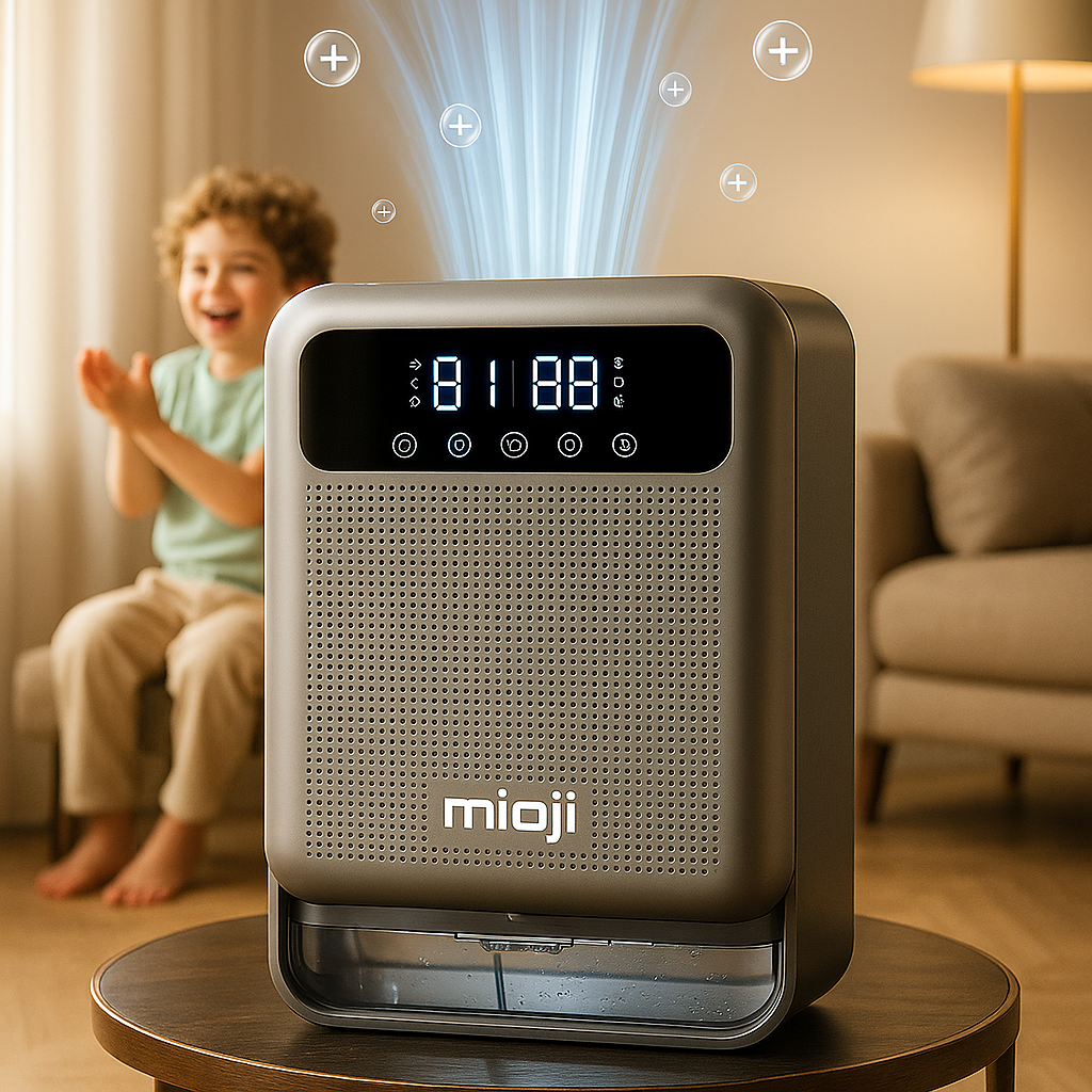 Mioji Mio 30NEC Pro Nem Alma ve İyon Hava Temizleme Cihazı Silver