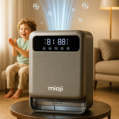 Mioji Mio 30NEC Pro Nem Alma ve İyon Hava Temizleme Cihazı Silver