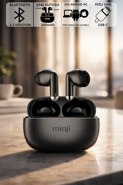 Mioji Airbuds 3 Bluetooth Kulaklık Siyah