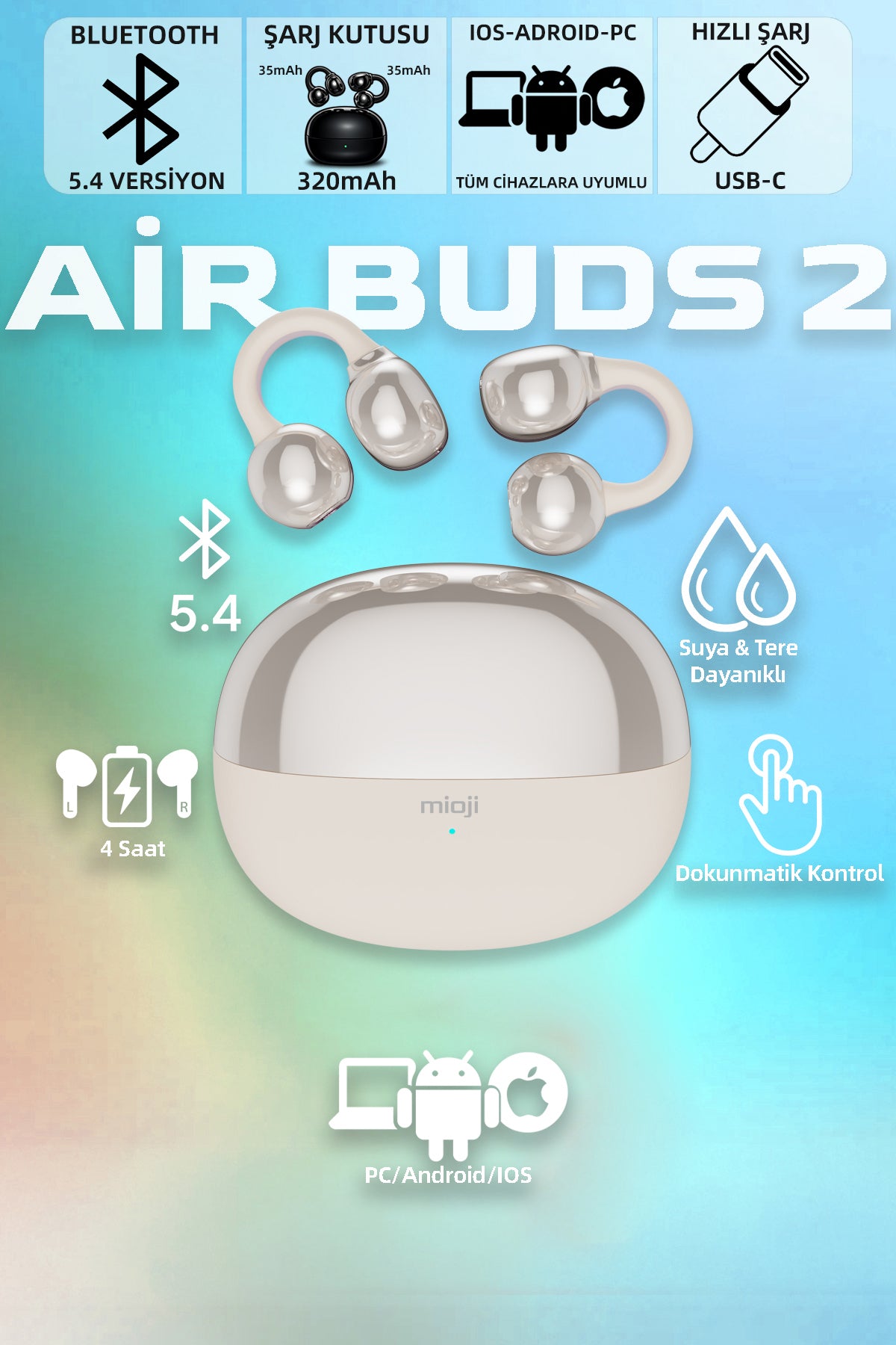Airbuds 2 Bluetooth Kulaklık Beyaz