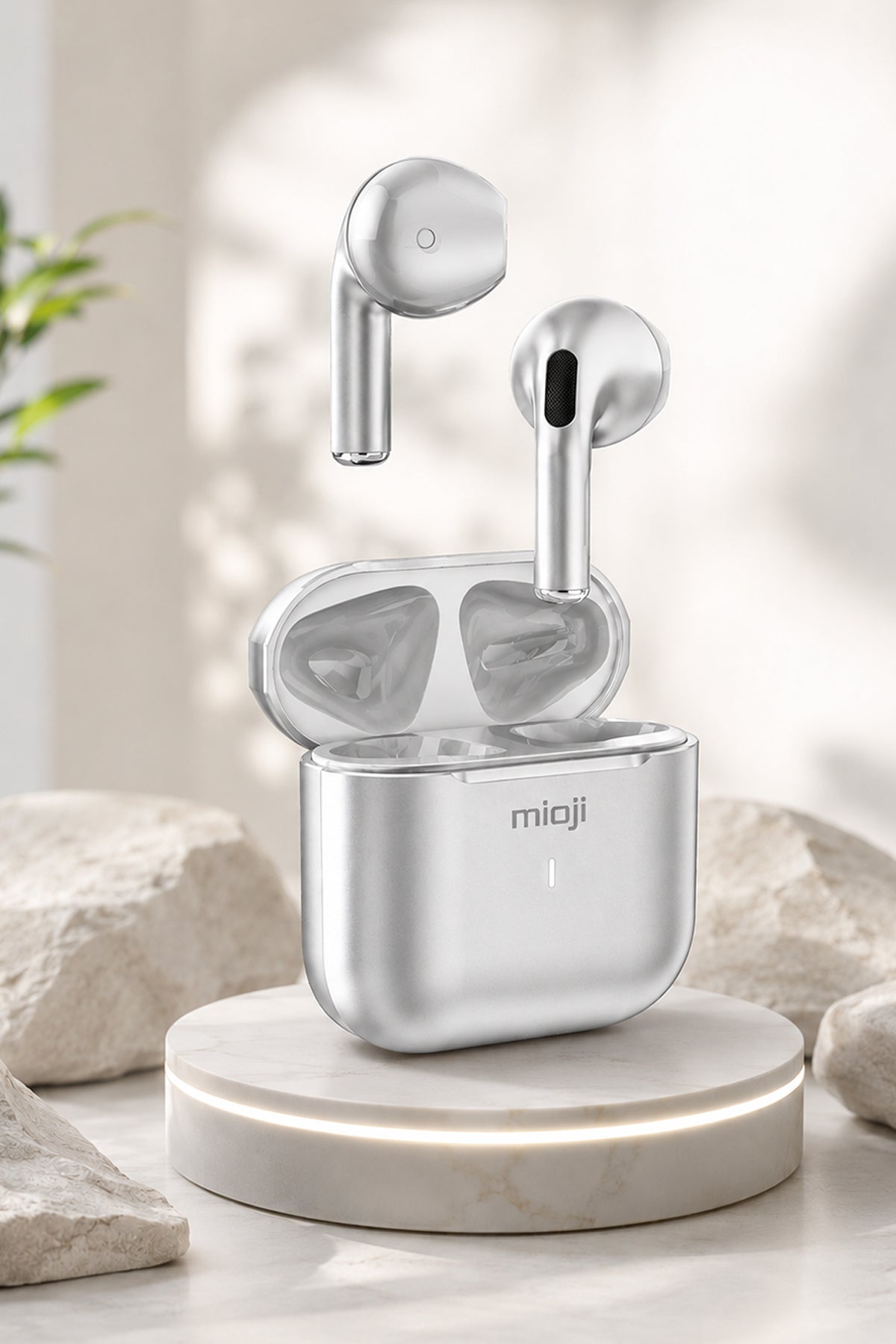 Mioji Airbuds Pro 2 Bluetooth Kulaklık Gümüş