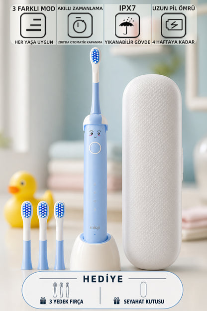 Mioji Oral B2 Kids Care Diş Fırçası Mavi