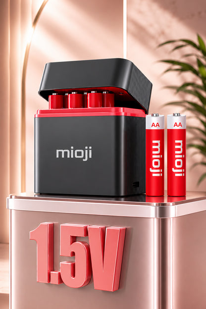 Mioji BT12 Pil Şarj Cihazı Siyah