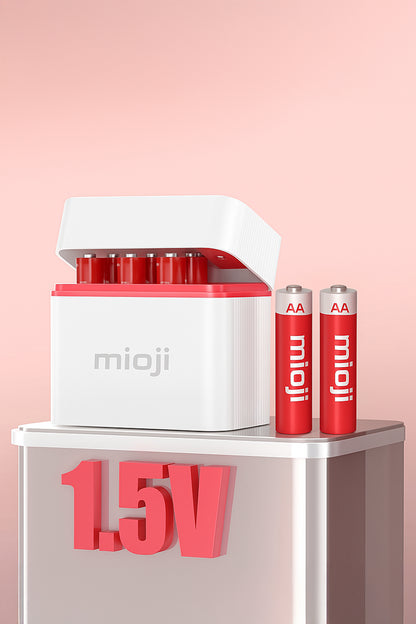 Mioji BT12 Pil Şarj Cihazı Beyaz