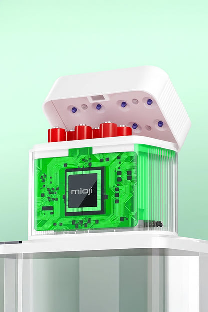 Mioji BT12 Pil Şarj Cihazı Beyaz