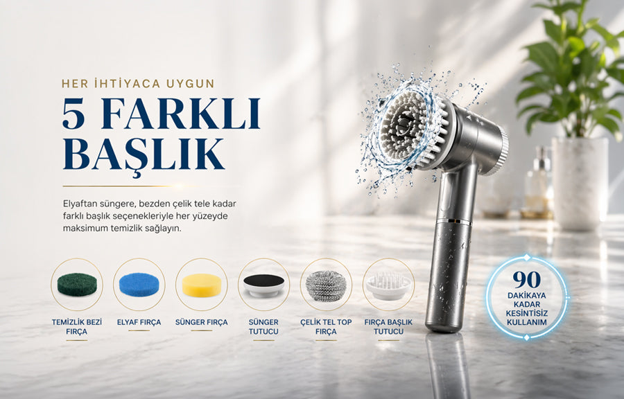 Mioji CB160 Temizlik Fırçası Mavi