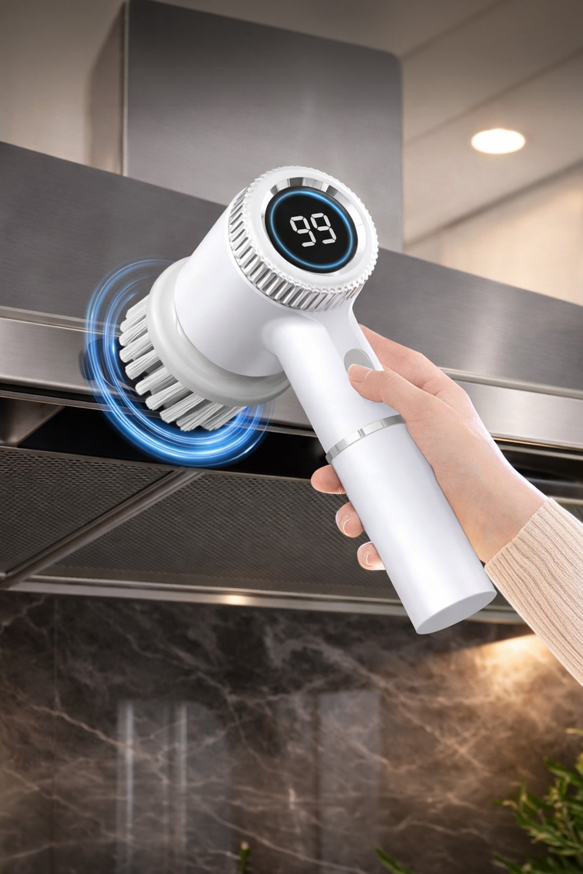 Mioji CB160 Temizlik Fırçası Beyaz