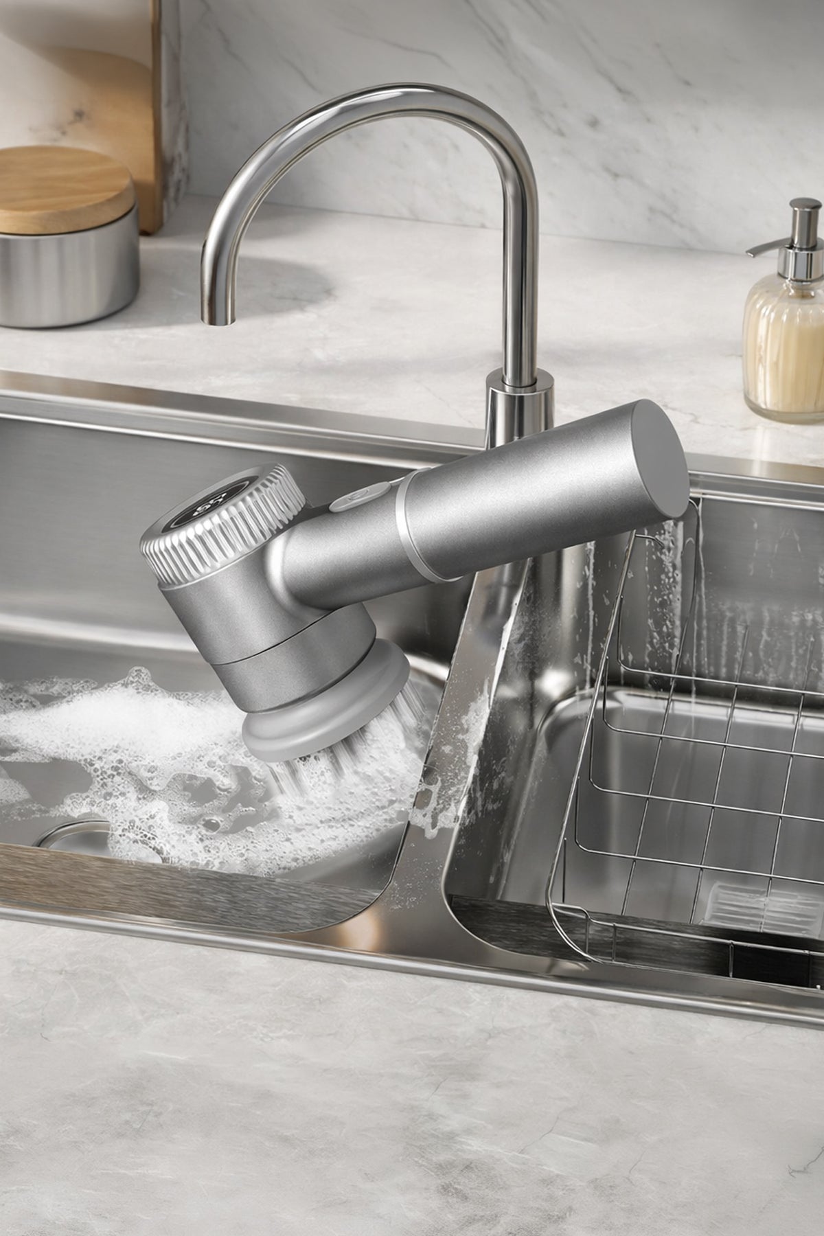 Mioji CB160 Temizlik Fırçası Gri