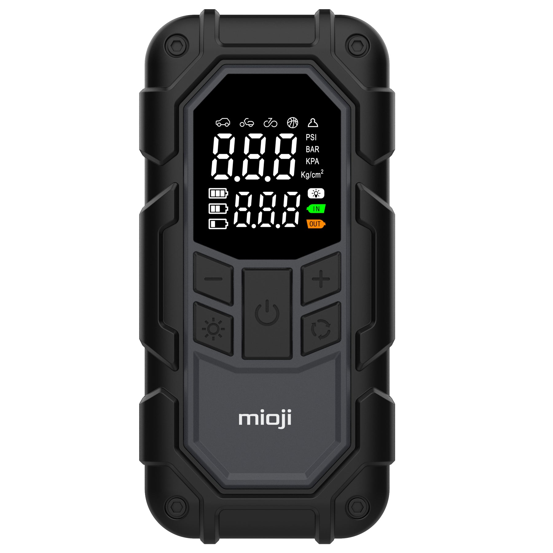 Mio D8H Plus Akü Takviye+Hava Pompası+LED Fener+Powerbank