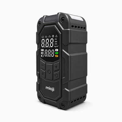 Mioji D8H Plus 2000A 16000mAh Akü Takviye+Hava Pompası+LED Fener+Powerbank