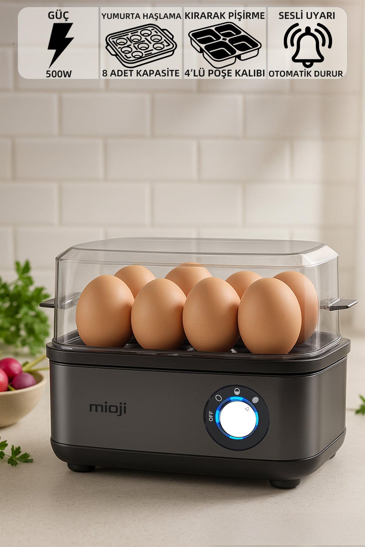 Mio EG8 Yumurta Pişirme Makinesi