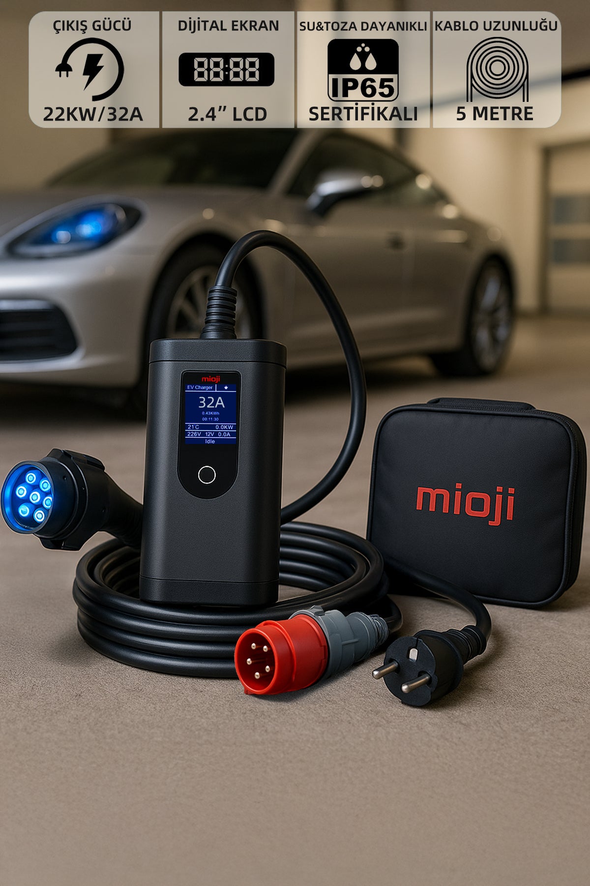 Mio FC22 Elektrikli Araç Şarj Cihazı
