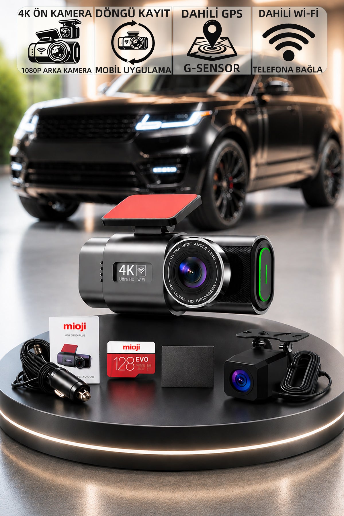 Mioji G300 Plus Araç İçi Kamera