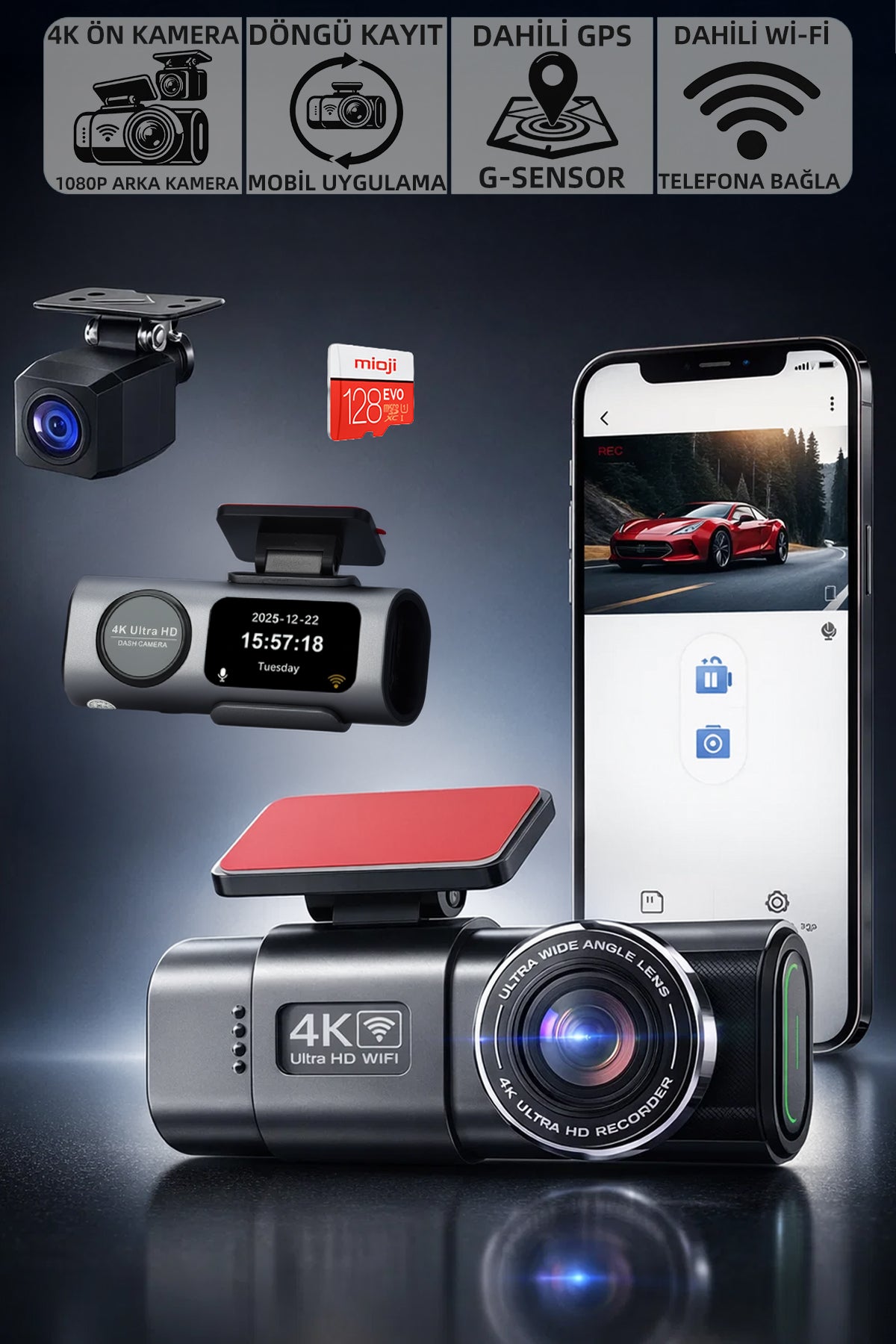 Mio G300 Plus Araç İçi Kamera